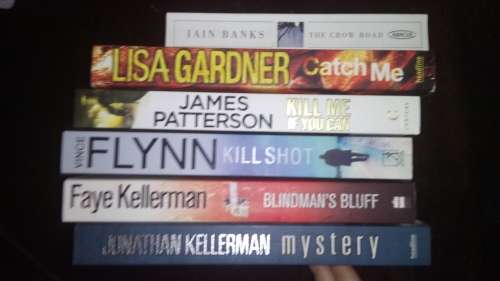 Popular fiction bundle, Gardner, Banks, Kellerman, Patterson etc.